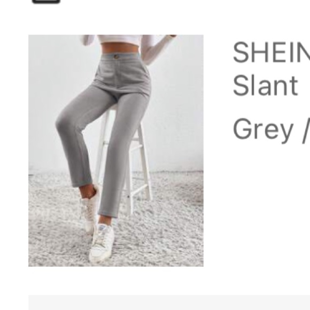 NEVER WORN SHEIN gray pants